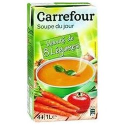 Carrefour 1L Velouté Aux 8 Légumes Crf
