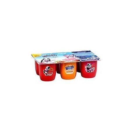 Carrefour Kids 6X74G Mousses Au Fromage Frais Goût Fruits Crf