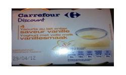Crf Original 4X125G Pots En Verre De Yaourts Saveur Vanille