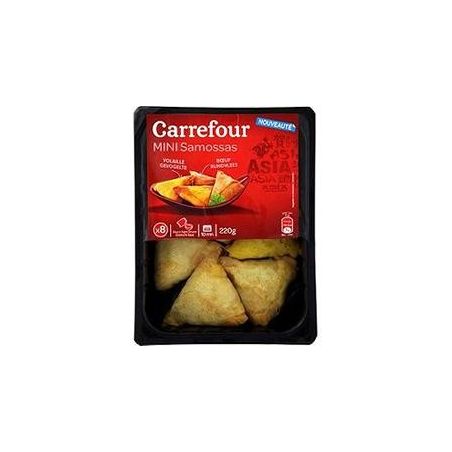 Carrefour 220G Assor.8 Mini Samossas Crf