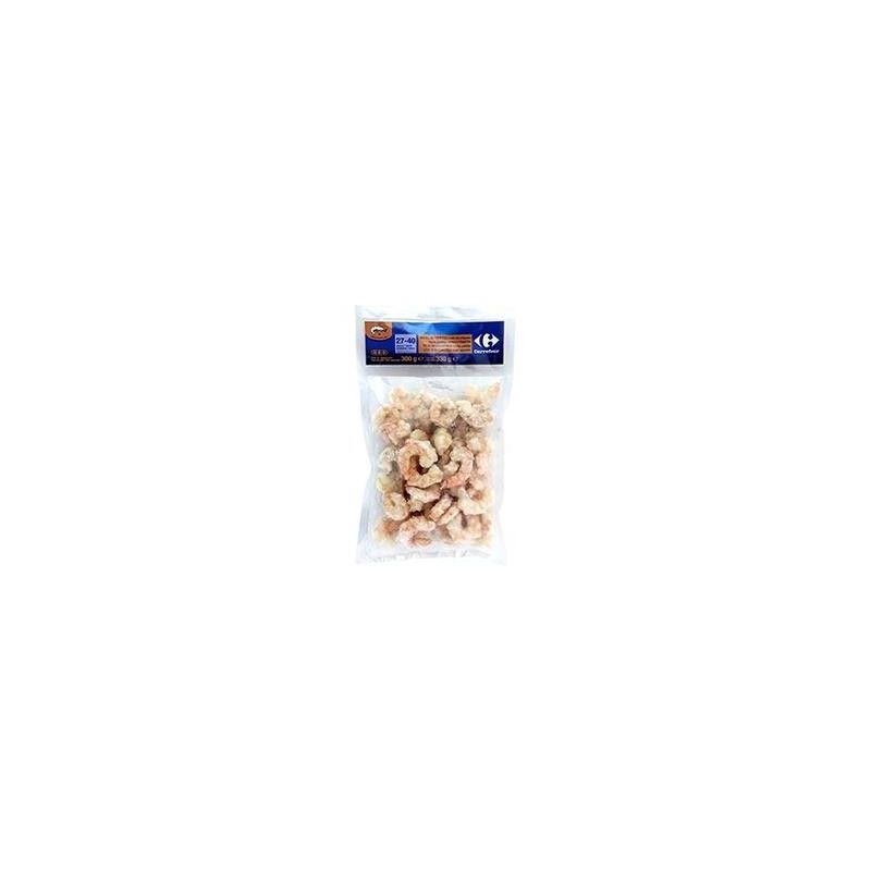 Carrefour 300G Queues De Crevettes Crues Décortiquées Crf