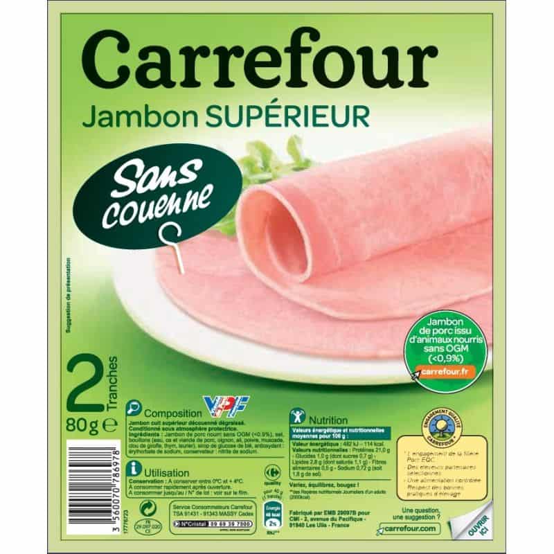 Carrefour 80G 2Tr.Jbn Sup Dd S/C Crf