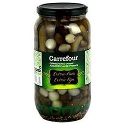Carrefour 1L Bocal Cornichons Extra Fins Crf