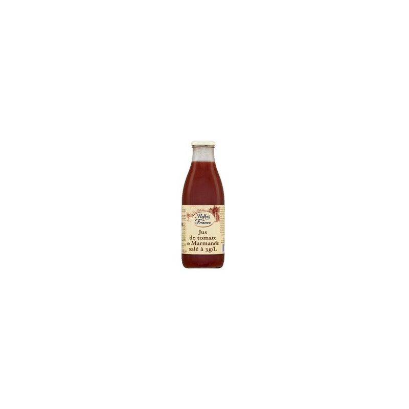 Reflets De France 1L Bouteille Pur Jus Tomate Marmande Rdf