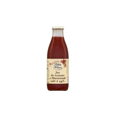 Reflets De France 1L Bouteille Pur Jus Tomate Marmande Rdf