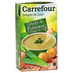 Carrefour 1L Velouté Aux Poireaux Et Pommes De Terre Crf
