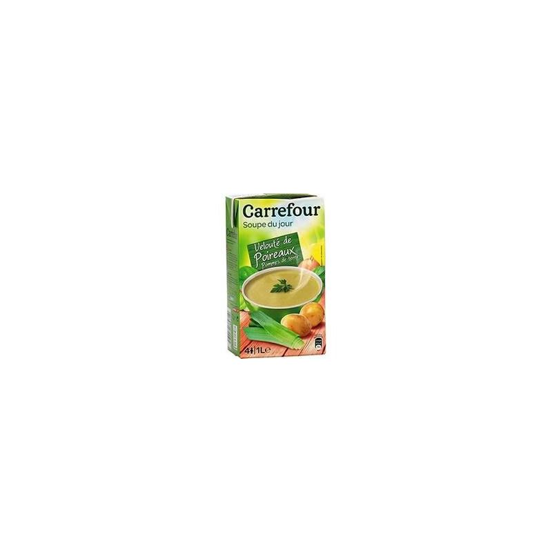 Carrefour 1L Velouté Aux Poireaux Et Pommes De Terre Crf