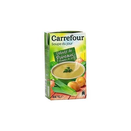 Carrefour 1L Velouté Aux Poireaux Et Pommes De Terre Crf