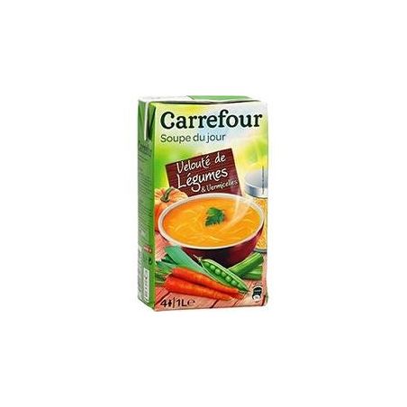 Carrefour 1L Velouté Aux Légumes Et Vermicelles Crf