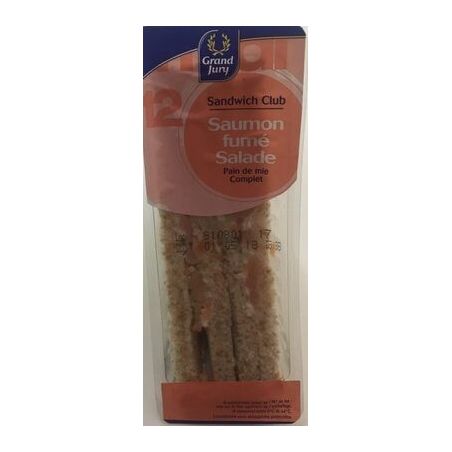 Grand Jury 130G Sandwich Club Saumon/Salade