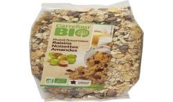 Carrefour Bio 500G Muesli Raisin Nois.Crf B