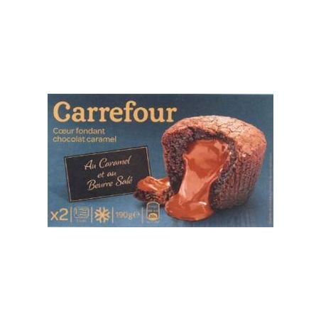 Crf Cdm 190G Coeur Fondant Chocolat/Caramel X2