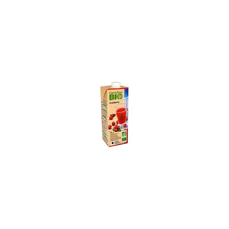 Carrefour Bio 1L Brique De Boisson Cranberry Crf