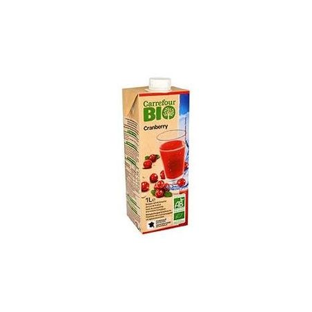 Carrefour Bio 1L Brique De Boisson Cranberry Crf