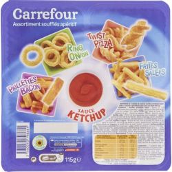 Carrefour 115G Coffret Sauce Kgetchup Crf