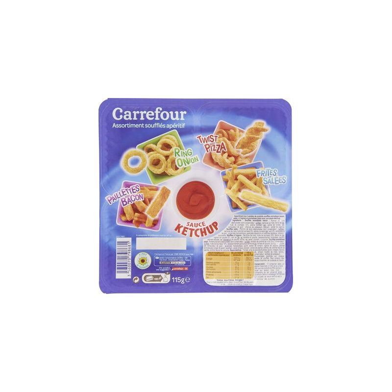 Carrefour 115G Coffret Sauce Kgetchup Crf