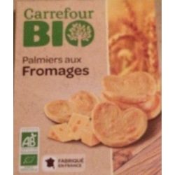 Carrefour Bio 100G Palmiers Aux Fromages Crf