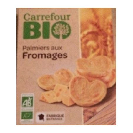 Carrefour Bio 100G Palmiers Aux Fromages Crf