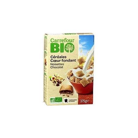 Carrefour Bio 375G Céréales X'Trem Au Chocolat/Noisette Crf