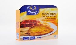 Grand Jury 300G Escalope Milanaise Spaghetti