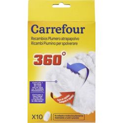 Carrefour 10 Recharges Plumeaux 360 Crf