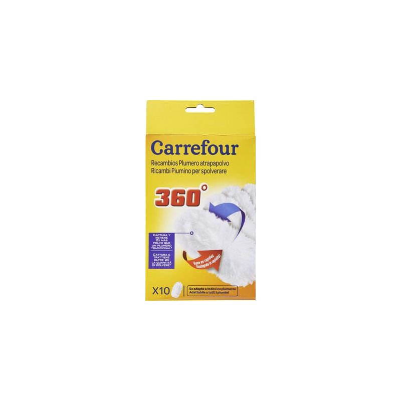 Carrefour 10 Recharges Plumeaux 360 Crf