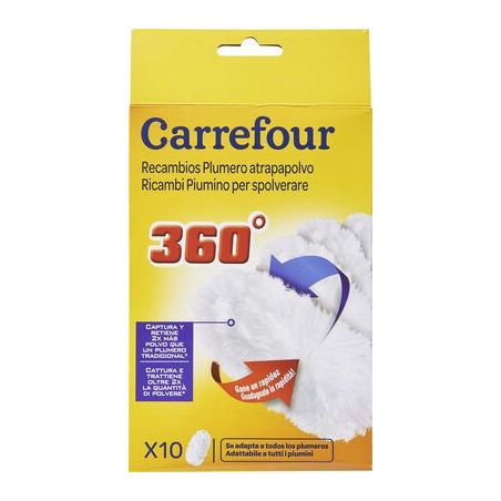 Carrefour 10 Recharges Plumeaux 360 Crf