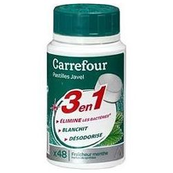 Carrefour 48X Pastille Javel Menthe Crf