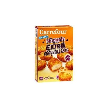 Carrefour 200G Nuggets De Poulet Extra Croustillants Crf