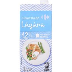 Crf Classic 1L Crème Fluide Légère 12% Mg