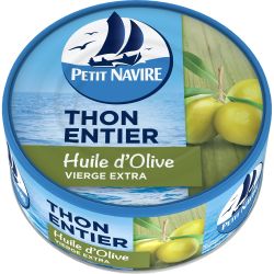 Petit Navire Thon À L'Huile D'Olive La Boite De 112 G