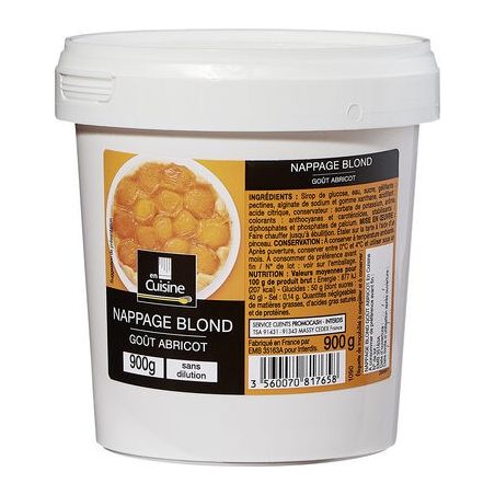 En Cuisine 0,9 Kg Nappage Blond Gout Abricot