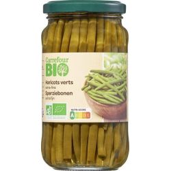 Carrefour Bio 37Cl Haricots Verts Extra Fins À La Crème Crf
