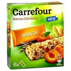 Carrefour 125G Barres De Céréales À L'Abricot Crf
