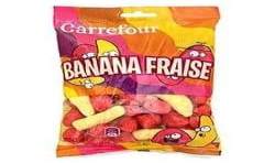 Crf Cdm 250G Sachet Bonbon Banana Fraise