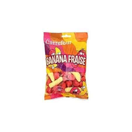 Crf Cdm 250G Sachet Bonbon Banana Fraise