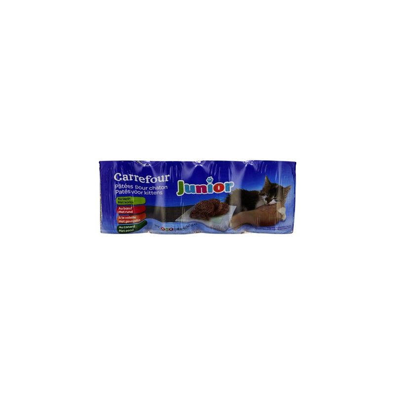 Carrefour 4X1/2 Terrine Chaton Crf