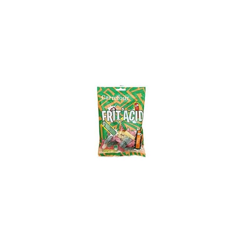 Carrefour 250G Sachet Bonbons Frit'Acid Crf