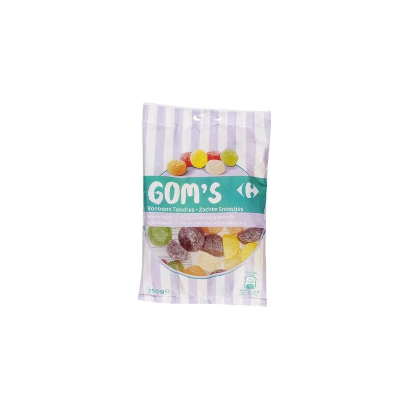 Carrefour 250G Sachet Bonbons Gomme Parisienne Crf