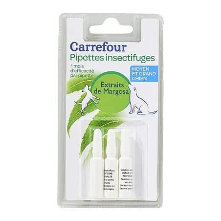 Carrefour X3 Pipette Insec.G&M Chien Crf