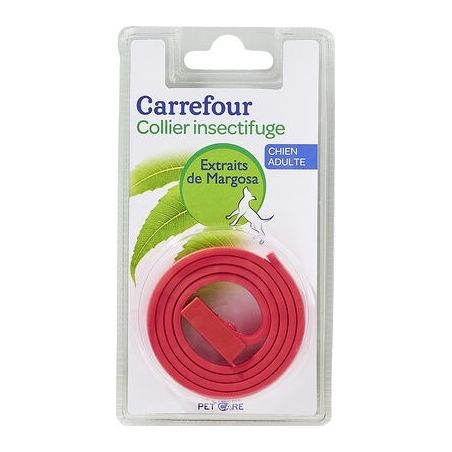 Carrefour X1 Collier Insectifuge Chien Adulte Crf
