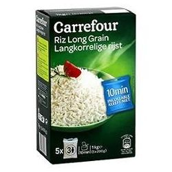 Carrefour 5X200G Riz Incollable 10Min Crf