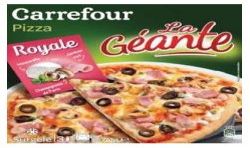 Carrefour 570G Pizza Géante Royale Crf