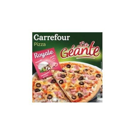 Carrefour 570G Pizza Géante Royale Crf