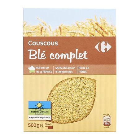 Crf Cdm 500G Couscous De Blé Complet