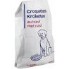 Pp Blanc 10Kg Croquettes Pour Chiens À La Viande