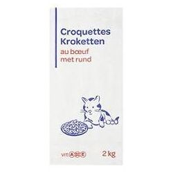 Pp Blanc 2Kg Croquettes Pour Chats