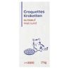 Pp Blanc 2Kg Croquettes Pour Chats