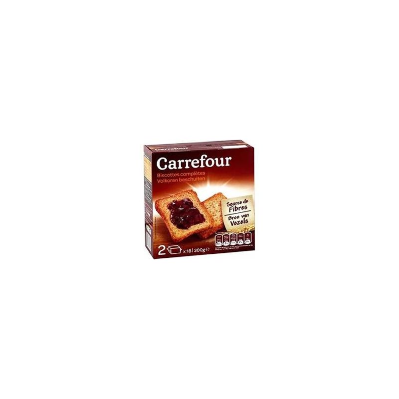 Carrefour 300G Biscottes Complète Crf