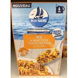 P.Navire Pn Riz Emiete Thon Curry140G